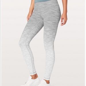 lululemon wunder under high-rise ombre leggings